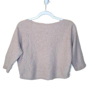 Poetry Cashmere Dolman Sleeve Sweater 4/6 Minimalist Neutral Quiet Luxury